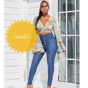 High Waist Skinny Jeans